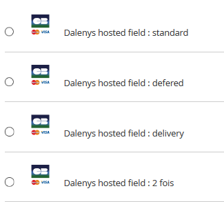 List of fields
